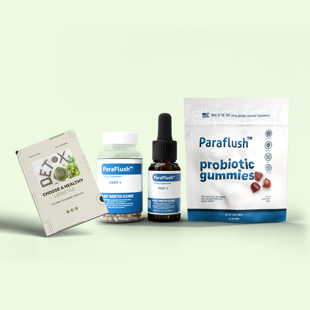 ParaFlush Starter Kit - ParaFlush Probiotic And 14 Day ParaFlush CLeanse